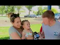 North Mankato residents beat the heat during the holiday