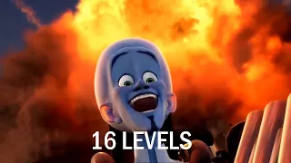 16 LEVELS THE ULTIMATE FINALE Snotty Boy Titan Glow Up Meme Megamind