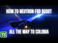 Elite Dangerous Ride the Neutron Highway all the way to Colonia