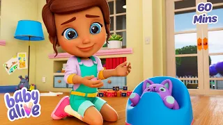 Potty Training Time! 🚽 Learning with the Babies | Animation for Kids | Baby Alive Official 🍼👶🏼