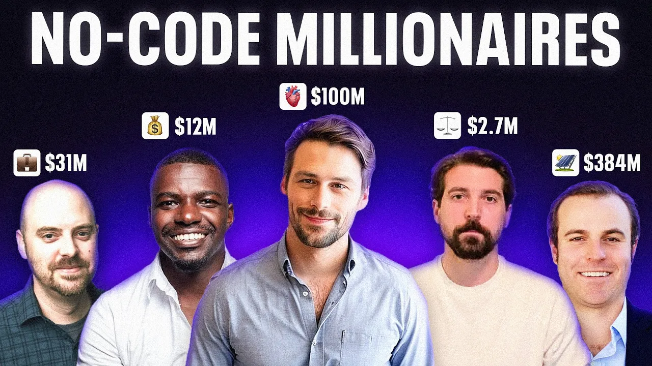 Outline Video 5 No-Code SAAS Startups That Are Making $100,000+ a Month