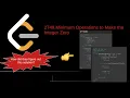 2749 Minimum Operations to Make the Integer Zero How did they figure out the solution
