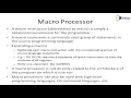 Macro processors