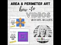 How-to create area and perimeter art in Google Slides
