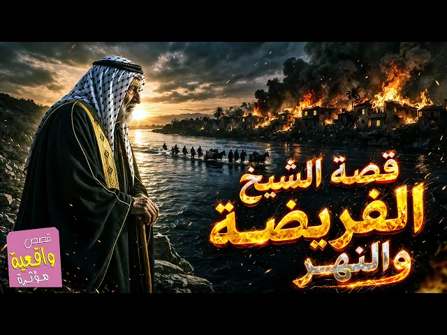 قصة الشيخ الفريضة والنهر - قصة وعبرة وحكمة قويه !!!