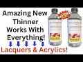 Amazing New Paint Thinner Works With Everything - Acrylics Lacquers