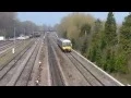 FGW Class 166 passing Hinksey 2015 tones