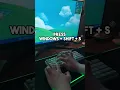 How to screenshot easily on PC