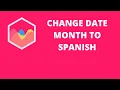 How to Change Date Language to Spanish in Chart JS