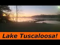 A Gorgeous Lake Sunrise Exploring Lake Tuscaloosa