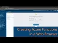 Your First Azure Function - Create in a browser