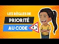 The rules of priority in the Highway Code