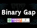 Binary Gap Leetcode POTD GFG Solutions 22-02-2026