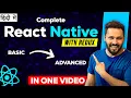 React Native full Course with Redux in Hindi Complete React-native in One