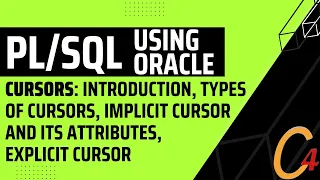Oracle Cursors Introduction Types of Cursors Implicit Cursor and its Attributes Explicit Cursor