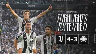 extended highlights juventus 4 3 inter an absolute banger from vasilije ad i 