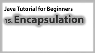 Java for Beginners 15 Encapsulation Tagalog