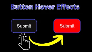 Amazing CSS Button Hover Animation Red Background Fill Effect HTML CSS Tutorial