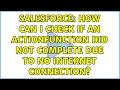 Salesforce How can I check if an actionFunction did not complete due to no internet connection