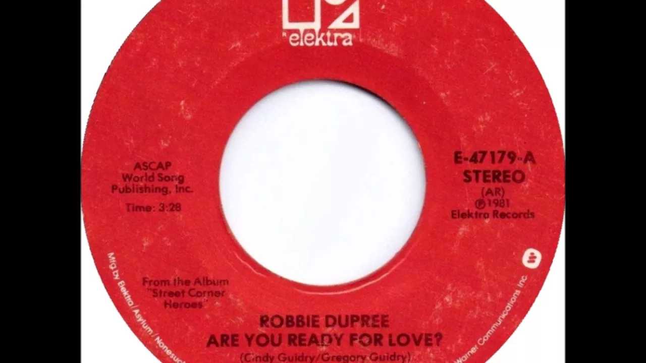 Robbie Dupree - Are You Ready For Love? Robbie Dupree - Are You Ready For Love?