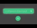 Collapsible input effect using only HTML and CSS