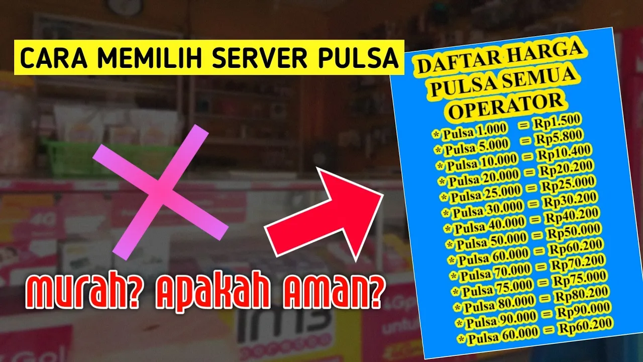 Cara Menetapkan Harga Jual Pulsa Di Toko