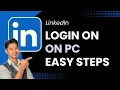 How to Login LinkedIn on PC