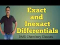 Exact Inexact Differentials in Chemical Thermodynamics