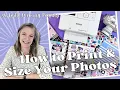 How to Print Size Your Photos Memory Planning Process