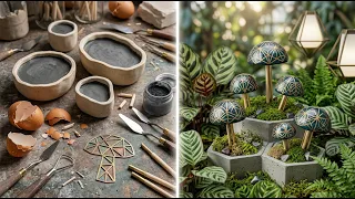 🍄 ¡Creatividad Mágica con Hongos! 🌼 Ideas Adorables para Decorar Tu Espacio