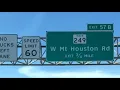 Crash on I-45 slows traffic near W Mt Houston