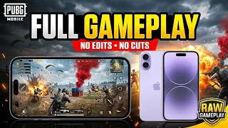 pubg mobile gameplay on iphone 17 90 fps full gameplay no edit 