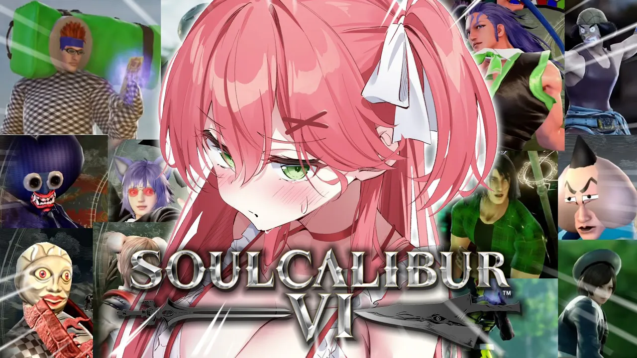 【 ソウルキャリバーⅥ 】カオスなキャラクリ大会⚔おまえらをやっつけるにぇ‼【ホロライブ/さくらみこ】