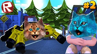 NEW ROBLOX SPIDER Funny Cat And Kitten LIKE 2 