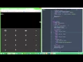 Flat Design Taschenrechner Deutsch 60FPS HTML CSS Javascript