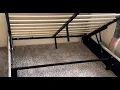 This Lift Up Storage Bed Frame Is a Game Changer for Small Apartments SHA CERLIN Queen Bed Review