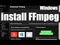 How to Install FFmpeg on Windows Easy Fast