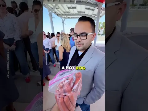 This Man Started the Weirdest Airport Trend Ever! ๐คฃ (@connersunderman) #shorts #funny