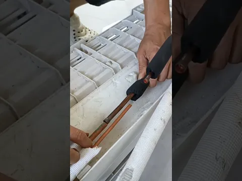 Air conditioner installation pipe expansion tips! #AirConditionerInstallation #TianxingniaoTools