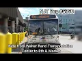 Ride on NJT 2008 NABI 416 15 on route 400 to 8th and Market