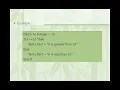 Conditional Statements in Visual Basic