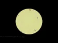 Earth and Moon transit from Mars on 10th November 2084