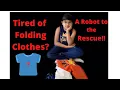 Have fun learning Python Lesson 3 The T-Shirt folding Robot Lego Mindstorms 51515
