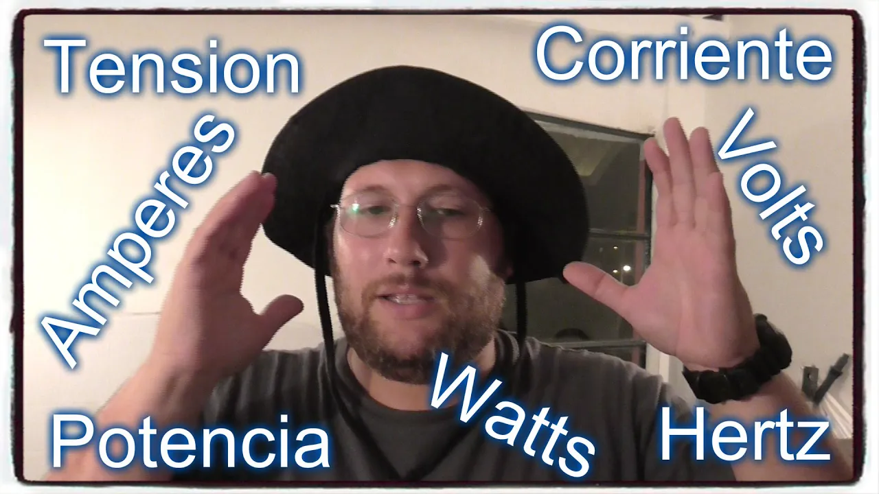 Diferenciemos la corriente de la tension y la potencia.