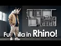 Model a Full Villa in Rhino 3D Step-by-Step From Floor Plan to Details Beginner-Friendly