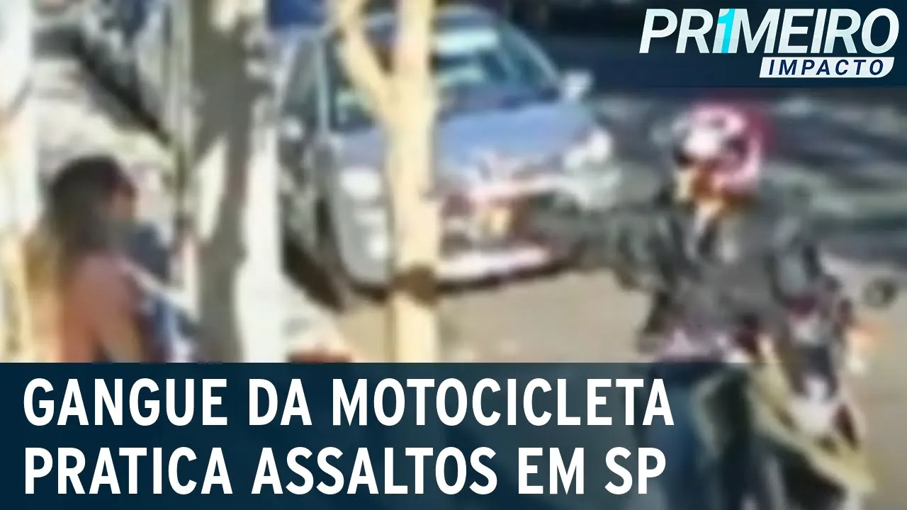 SP: gangue da motocicleta pratica assaltos contra moradores da zona sul | Primeiro Impacto(06/07/23)