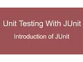 JUnit Tutorial 01 - Introduction of JUnit