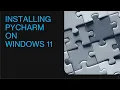 Downloading and Installing Python PyCharm Unified edition on Windows 11 October 2025