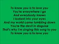 Madonna - Beautiful Stranger (Lyrics)