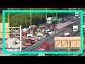 Howard Frankland Bridge backed up following 2 separate crashes